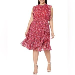 NWT Draper James Kacey Faux Wrap Dress in Ditzy Floral